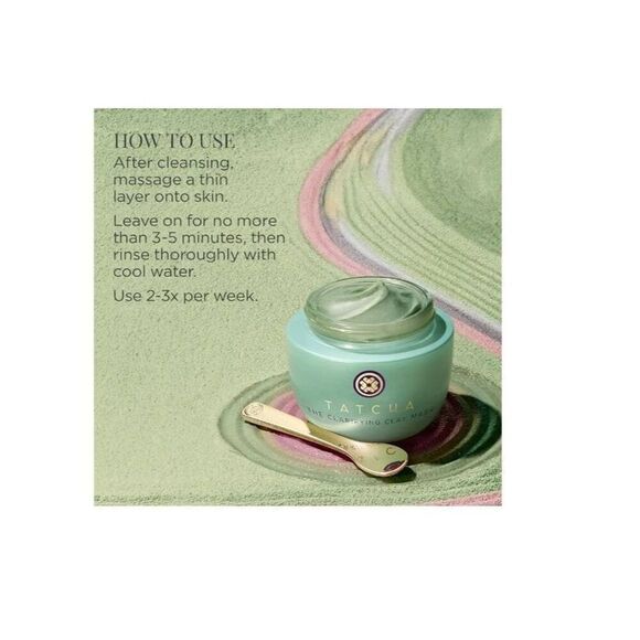 NIB~TATCHA The Clarifying Clay Mask~50ml/1.7 fl. oz.~$70 Retail Value - Picture 6 of 7